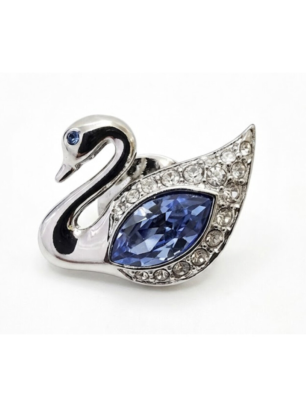 AUTHENTIC Swarovski SCS Renewal Gift Swan Pin | Pick Your Color | Crystal Swan
